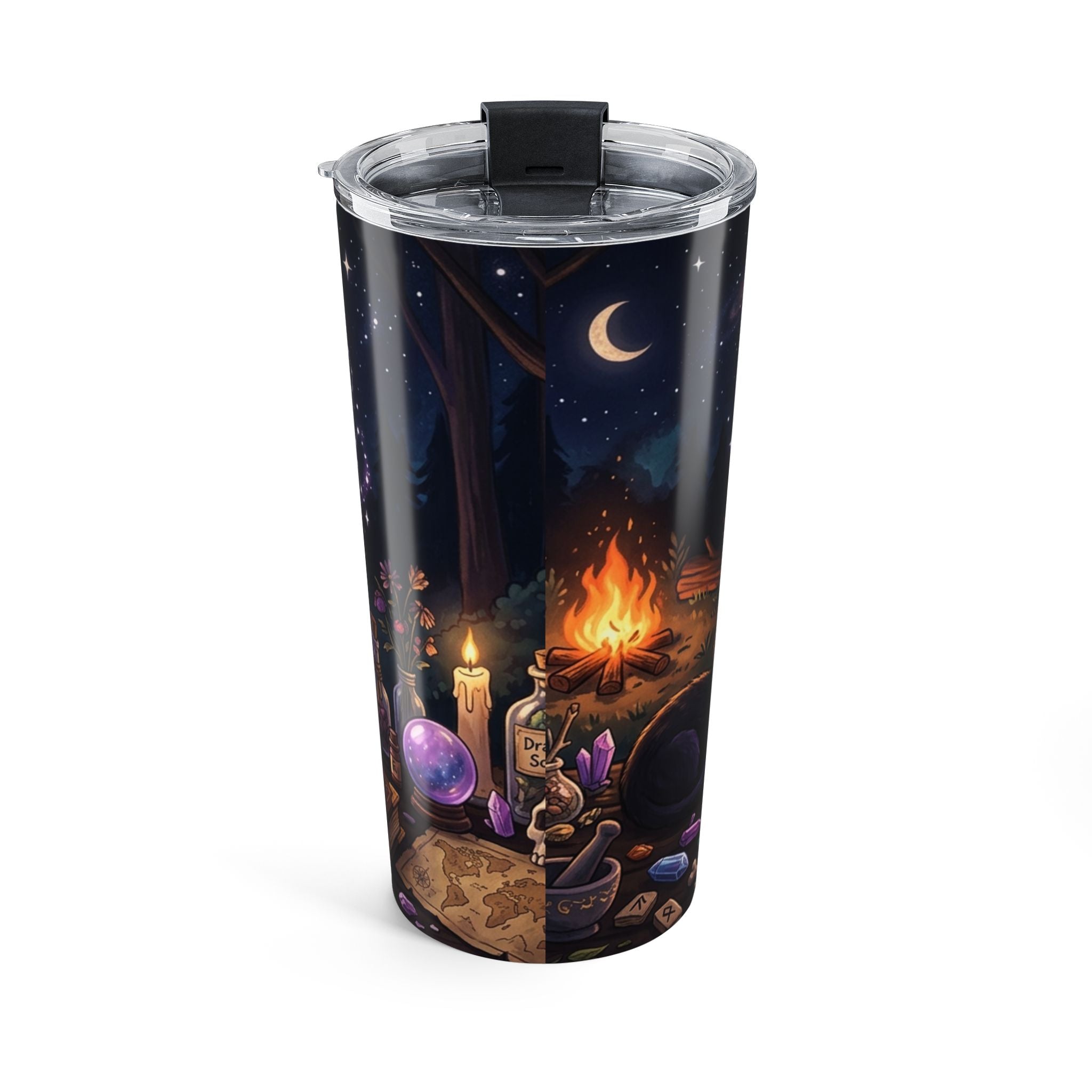 Potion Loading 20oz Tumbler — Cute Witchy Ghost Travel Mug