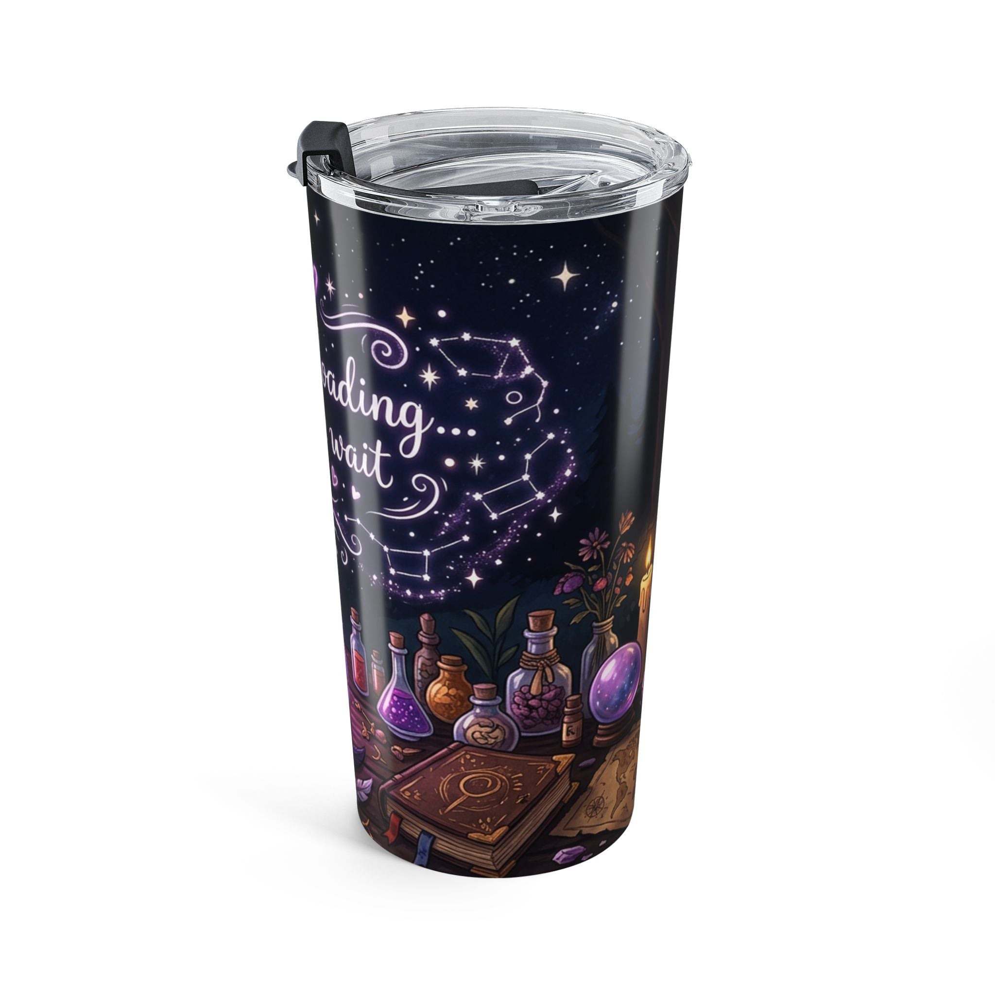 Potion Loading 20oz Tumbler — Cute Witchy Ghost Travel Mug