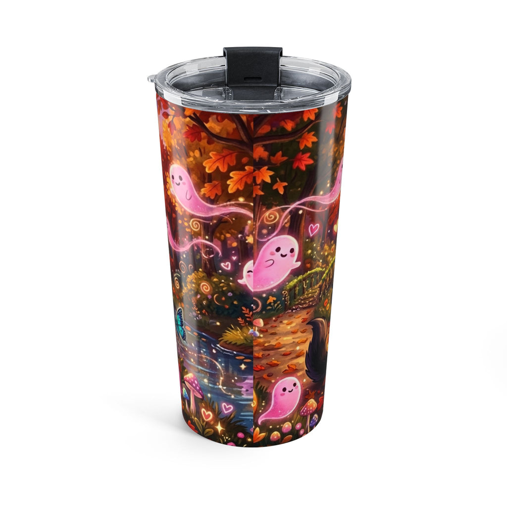 20oz Halloween Tumbler — "A Little Spooky, A Lot Cute" Fall Travel Cup