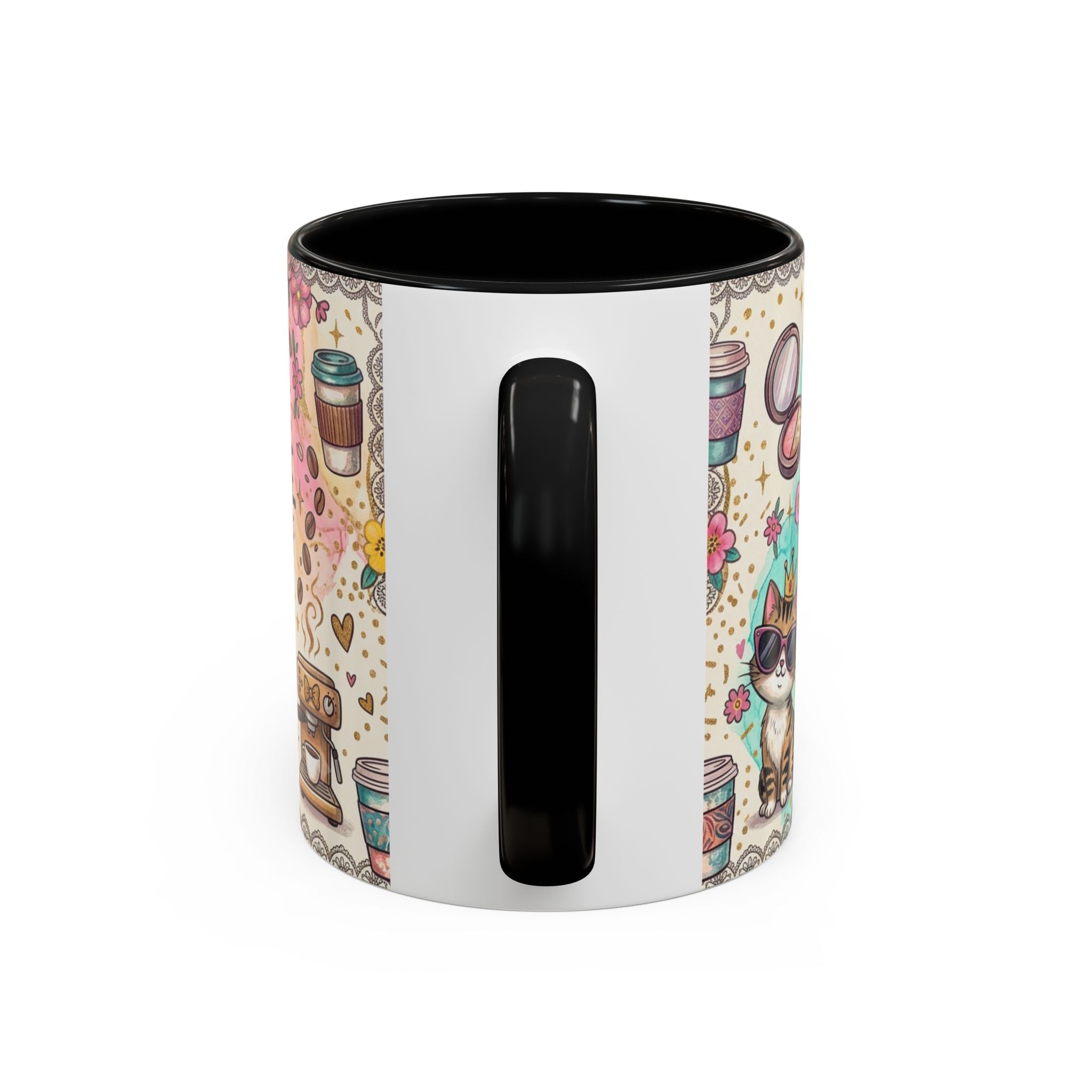 Caffeine, Confidence & Sass Accent Coffee Mug — 11/15oz