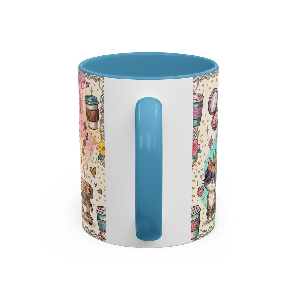 Caffeine, Confidence & Sass Accent Coffee Mug — 11/15oz