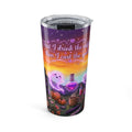 Halloween Magic Tumbler 20oz — 'First I drink the coffee, then I cast the spells' Insulated Travel Cup