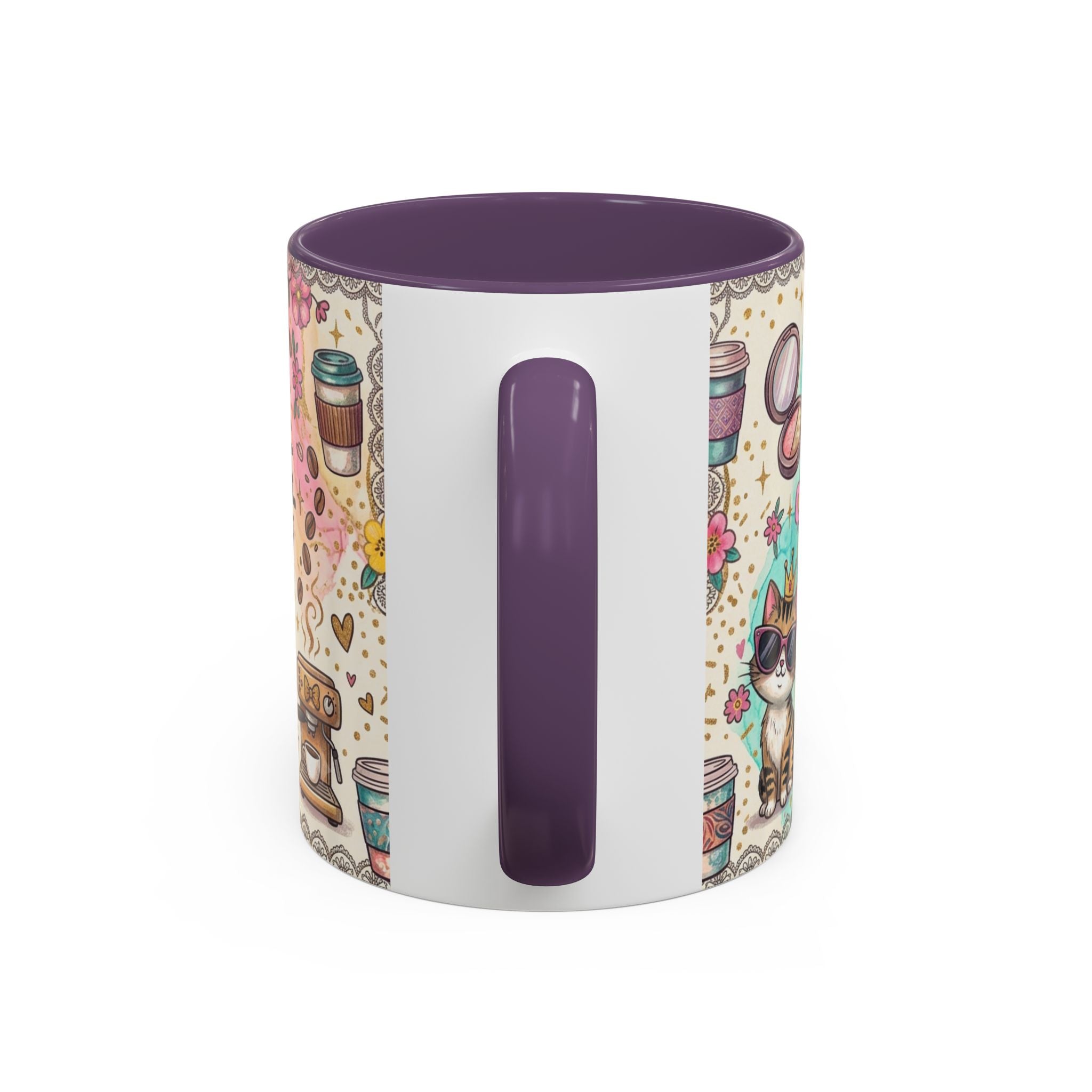 Caffeine, Confidence & Sass Accent Coffee Mug — 11/15oz