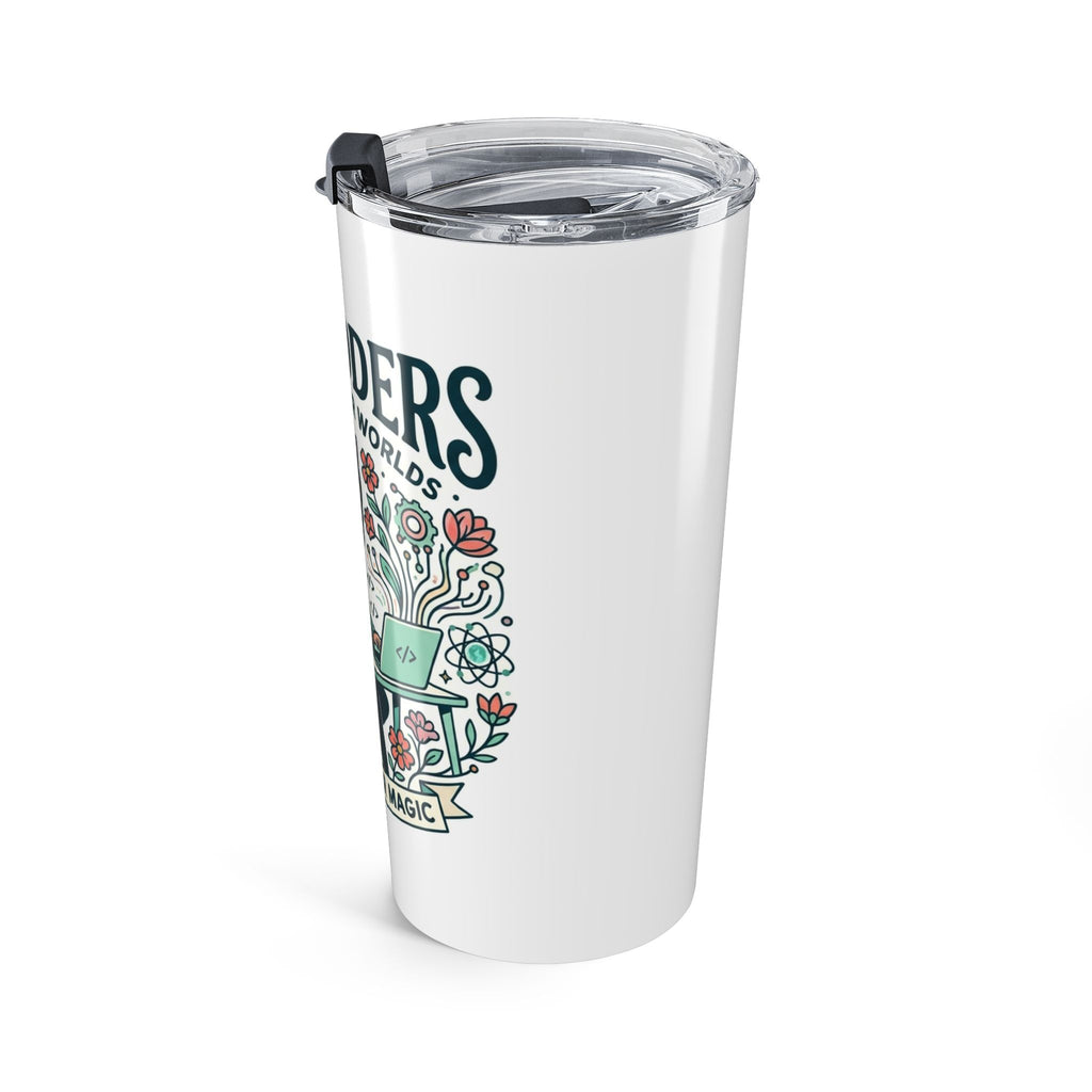 Girl Coders 20oz Tumbler – 'Creating Our Worlds' Inspirational Programming Travel Mug