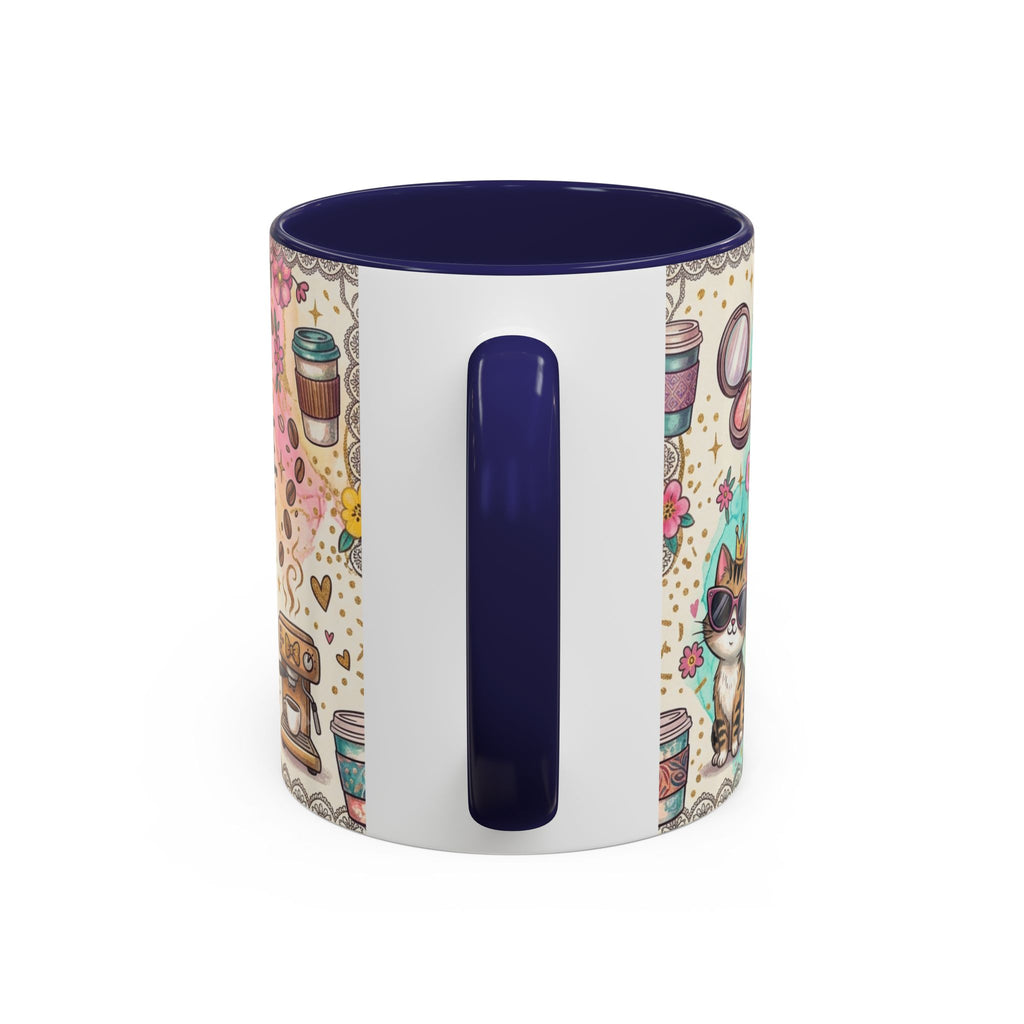 Caffeine, Confidence & Sass Accent Coffee Mug — 11/15oz