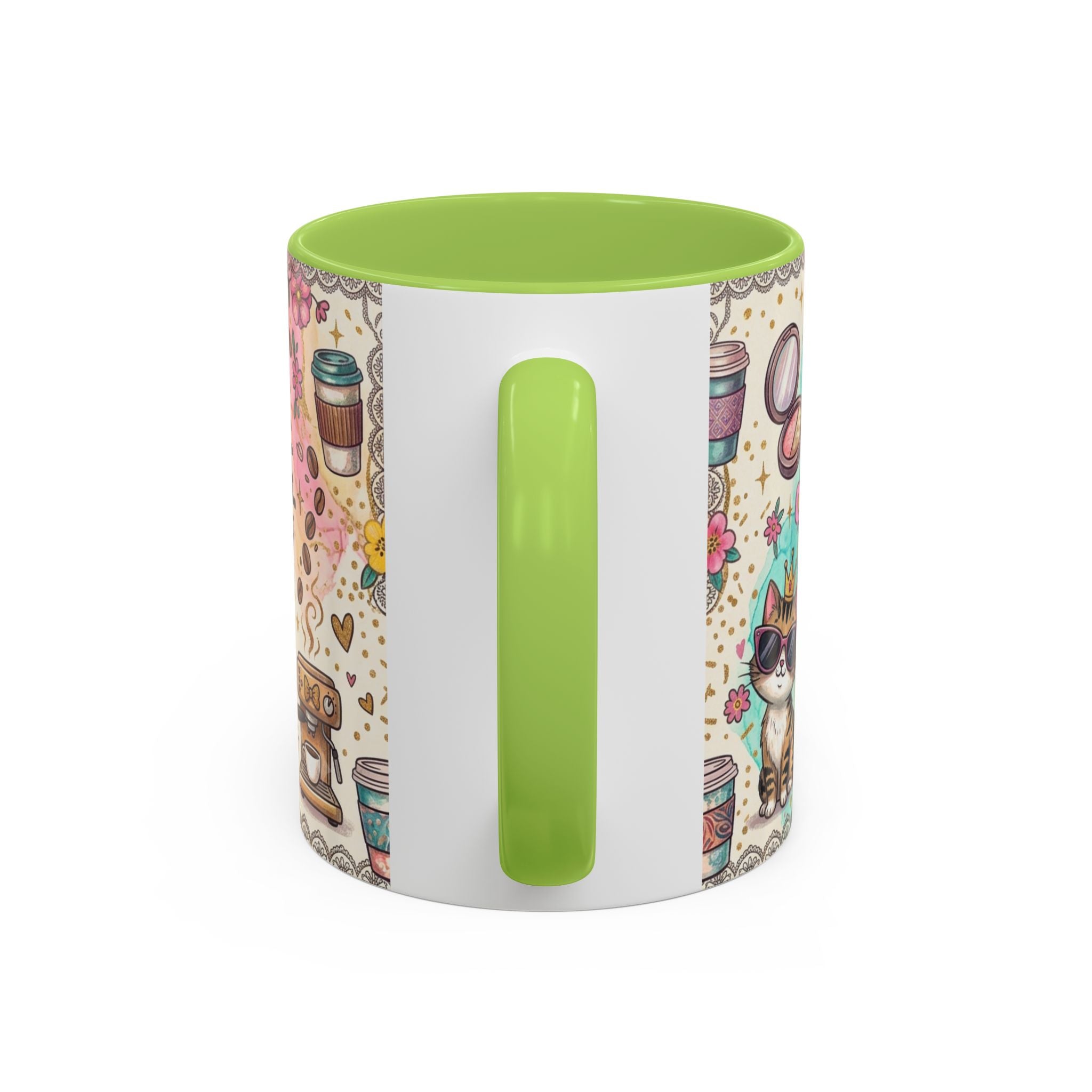 Caffeine, Confidence & Sass Accent Coffee Mug — 11/15oz