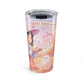 20oz Halloween Tumbler — 'Ghost Kisses and Hugs' Cute Autumn Witch Travel Cup